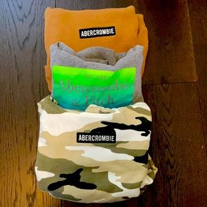 3 pack Abercrombie kids hoodies